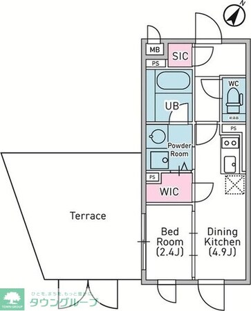 デュオメゾン渋谷松濤の物件間取画像